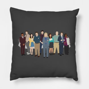 The Pawnee Parks & Recreation Department Pillow