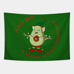 Avo Elf A Merry Little Christmas Tapestry