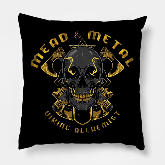 Golden Boy - Gilded Text Pillow by ATLSHT