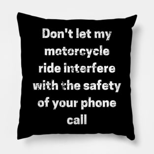 Motorcycle Safety Pillow