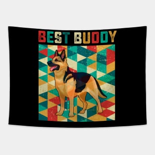 Best Buddy German Shepherd Tapestry