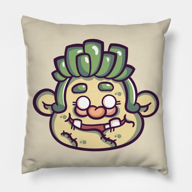 The Toy Butcher Pillow by Haaakew