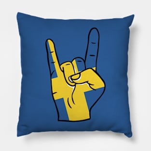 Rock On, Sweden Pillow