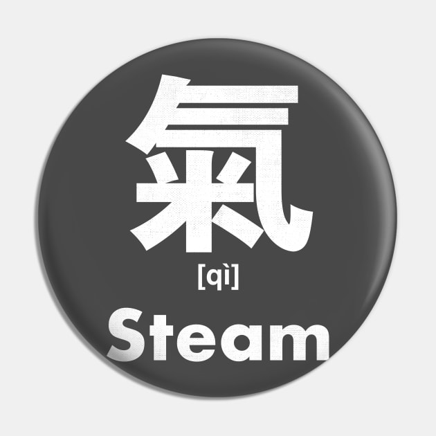 Steam Chinese Character (Radical 84) Pin by launchinese
