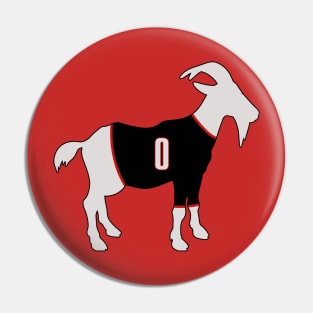 Damian Lillard GOAT Pin