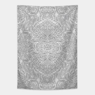 Frost & Ash - an Art Nouveau Inspired Pattern Tapestry