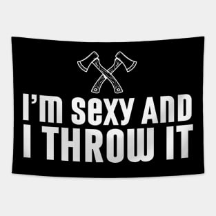 Axe Throwing Tapestry