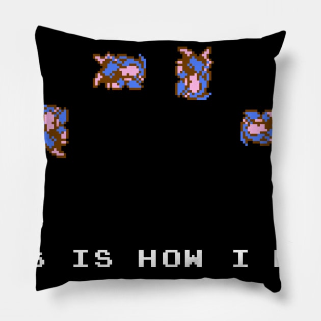 This is How I Roll (Hayabusa) Pillow by CCDesign