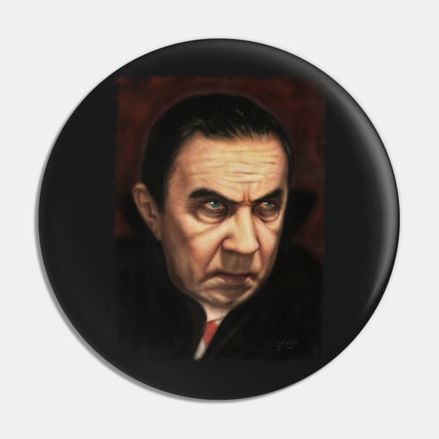 Bela Lugosi as Dracula Pin by Mick-J-art