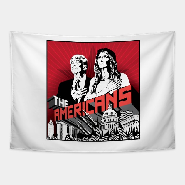 The Americans Tapestry by DubyaTee