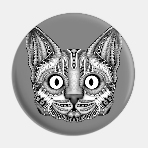 Egypt cat aztec pattern art Pin by Dezigner007