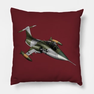 Starfighter German Historic Aircraft Pillow