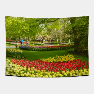 Keukenhof Tulip Festival, Holland Tapestry