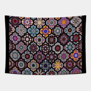 Moroccan Tile Pattern Tapestry