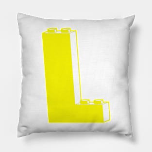 THE LETTER L, Customize My Minifig Pillow