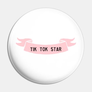 Tik Tok Star Pin