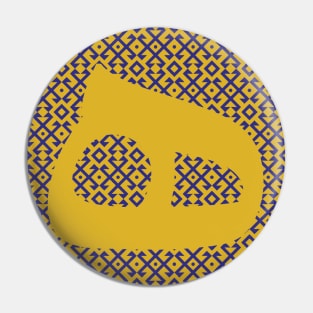 yello islamic abstract calligraphy Pin