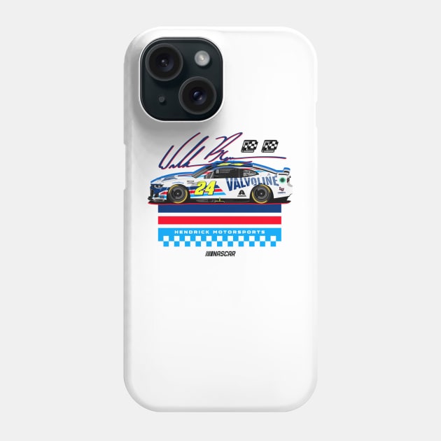 William Byron Phoenix Phone Case by stevenmsparks