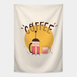 Coffee poster Tapestry