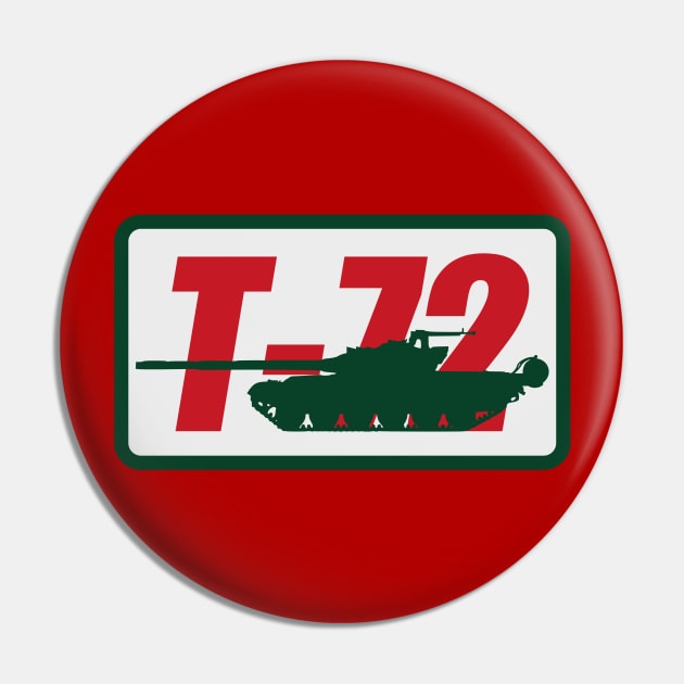 T-72 Tank Patch Pin by TCP