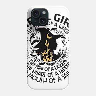 witch april girl Phone Case