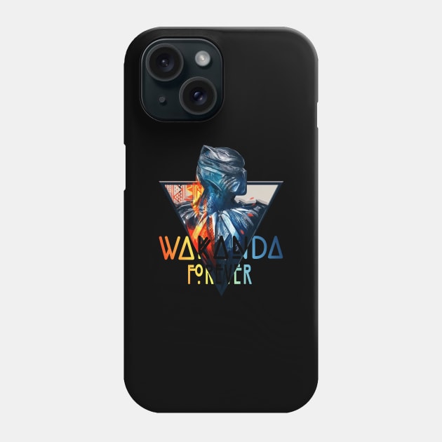 wakanda is black panther Phone Case by soogood64