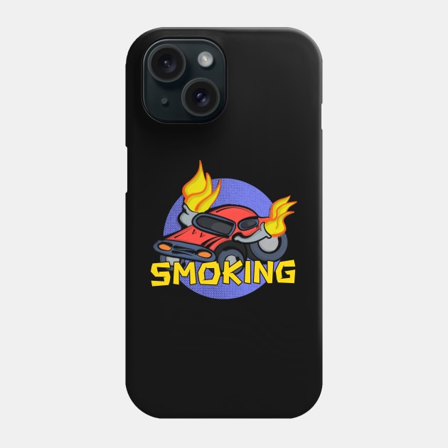 Smoking Car Phone Case by DiegoCarvalho