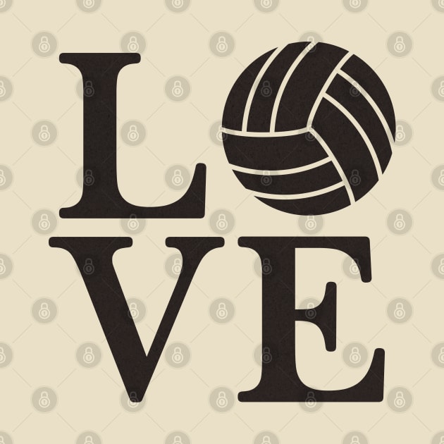 Volleyball Love by ArtStopCreative