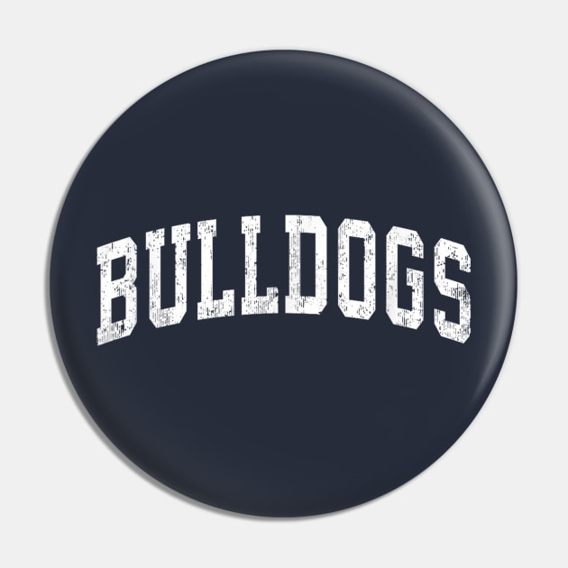 bulldogs mascot Pin by Palette Harbor