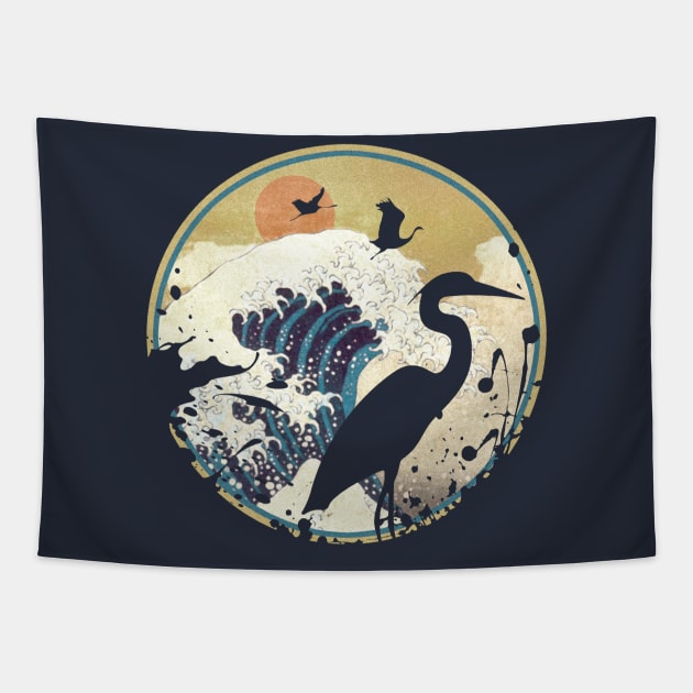 Morning Waves. Tapestry by Artizan