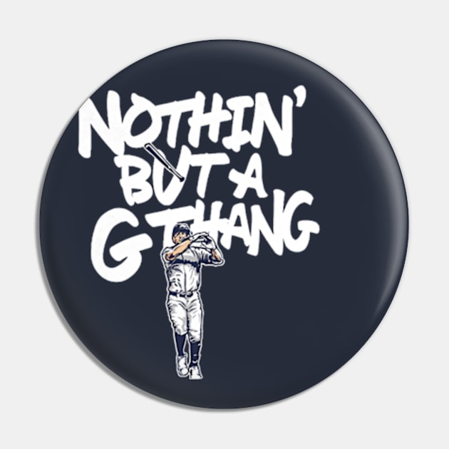 Giancarlo Stanton Nothin' But A G Thang Pin by KraemerShop