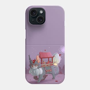 Long Feline Transport Phone Case