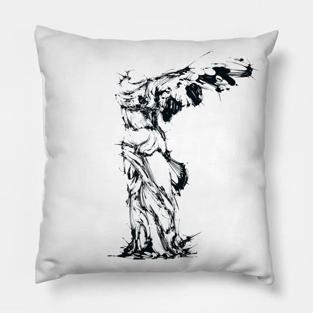 Nike Victory Ink Pillow by Dagui