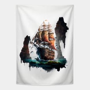 Pirate Ship - the goonies Tapestry