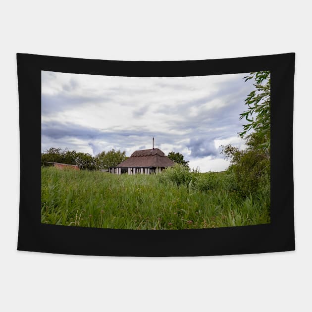 Holiday let on the River Bure in the Norfolk Broads Tapestry by yackers1