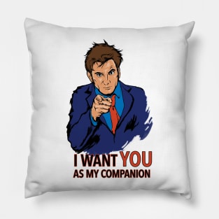 Doctor Who Want You Pillow