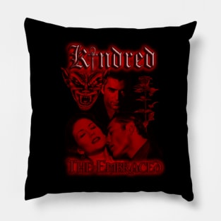 Kindred The Embraced ( Red Version) Pillow