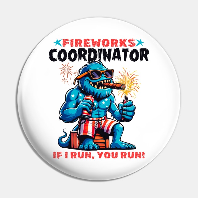 Fireworks Coordinator Pin by Etopix