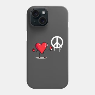 Peace Graffiti Phone Case