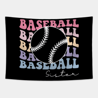 Baseball Sister Cute Tapestry