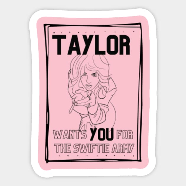 Taylor Swift 1989 Sticker Sheet Sticker for Sale by ampulliam