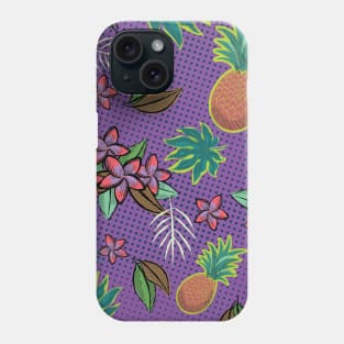 Meet Me At The Beach - Purple Phone Case