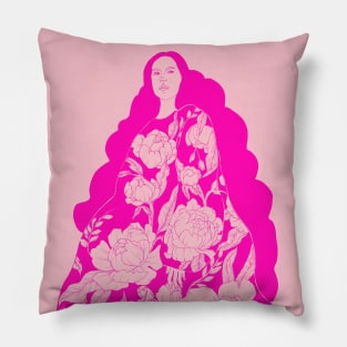 Peony Dress Pillow