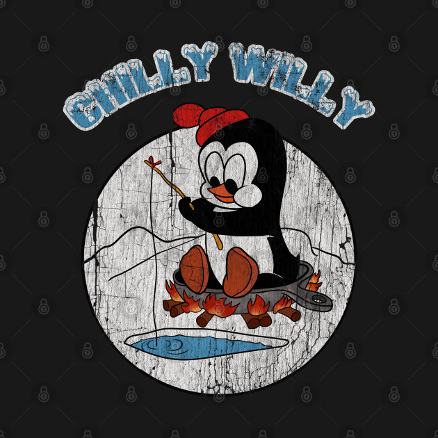 Distressed Chilly willy - Chilly Willy - T-Shirt