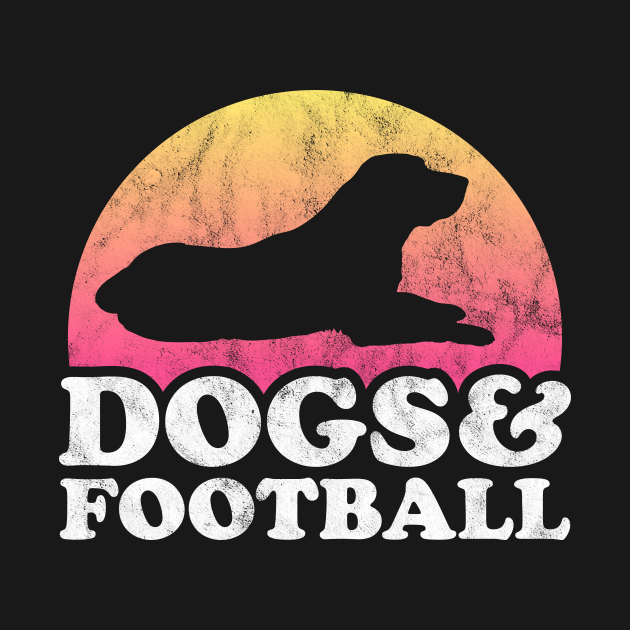 Discover Dogs and Football Gift - Football - T-Shirt