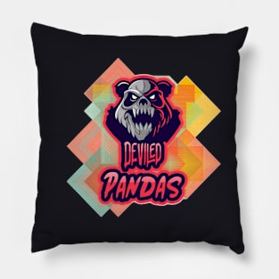 DEVIED PANDAS Pillow