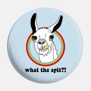 Llama What the Spit?! Pin