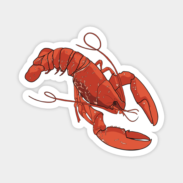 Lobster Magnet by Fruit Tee