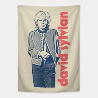 David Sylvian /// Retro Fan Art Design Tapestry