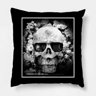 terminator cranium Pillow